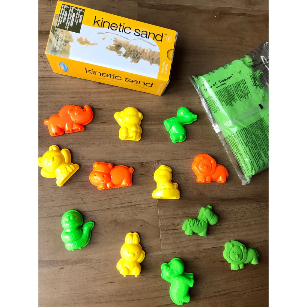 Cát động lực Kinetic Sand chính hãng Waba Fun (Thụy Điển)[Shop yêu thích]