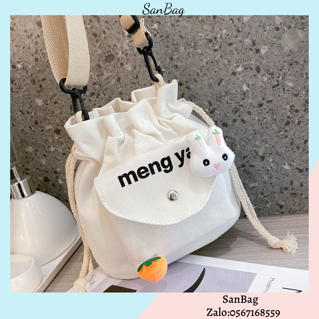Túi vải xô nhỏ phụ kiện dễ thương Ulzzang siêu xinh ❤️