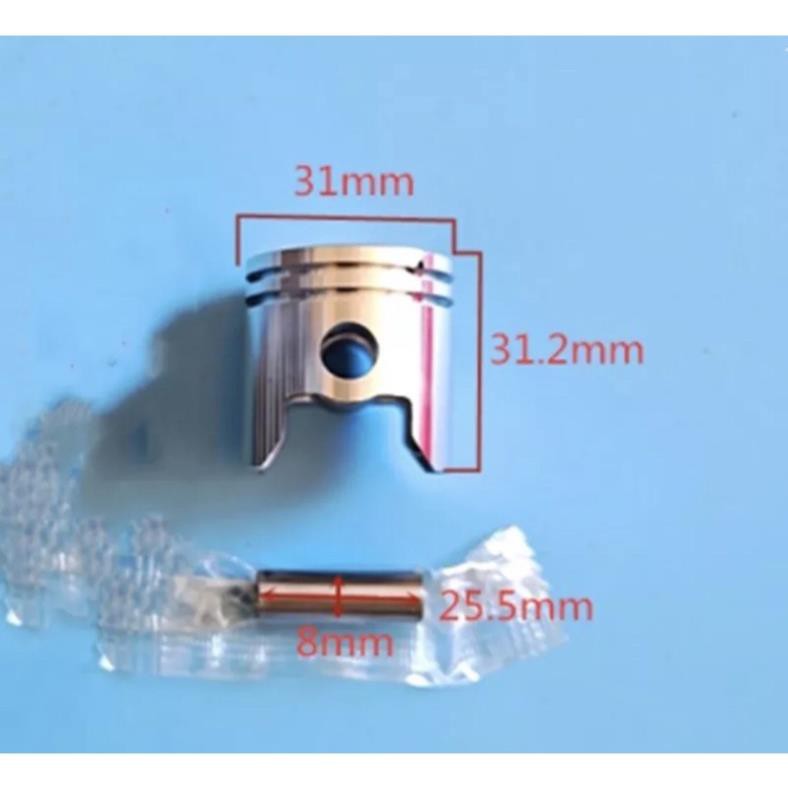 Piston máy cắt cỏ 2 thì 31 32 33 36 - 44mm .