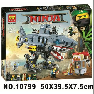 LEGO Ninjago 10799 - Tàu Ngầm Cá Mập Garmadon