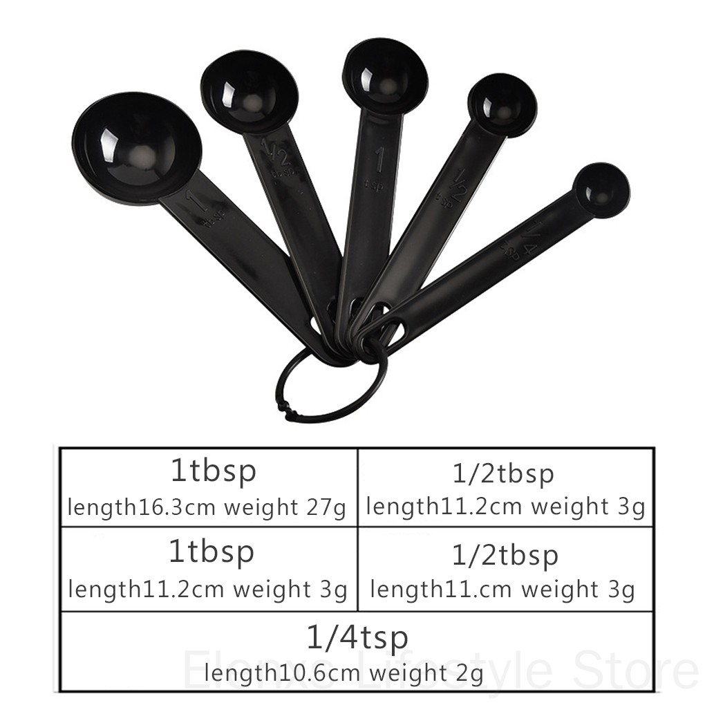 Set 10 Muỗng Đo Lường Đa Dụng Cho Nhà Bếp