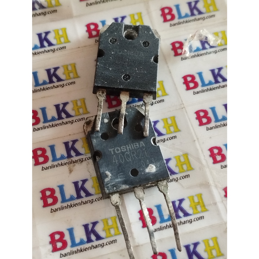 IC IGBT GT40QR21 40QR21 40A 1800V TO-3P THÁO MÁY - chính hãng Toshiba