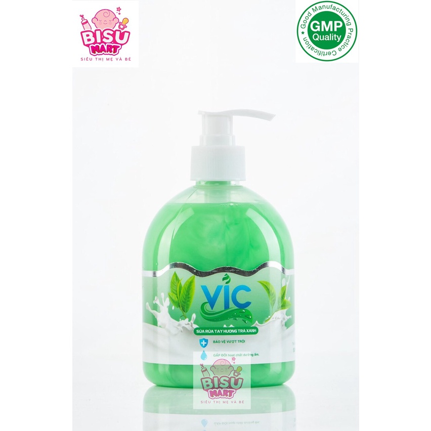 Sữa Rửa Tay VIC 500ml nhiều mùi