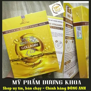 Mặt nạ sinh học collagen x3 - mặt nạ sinh học collagen x3 đông anh - hộp 5 cái chính hãng (mỹ phẩ
