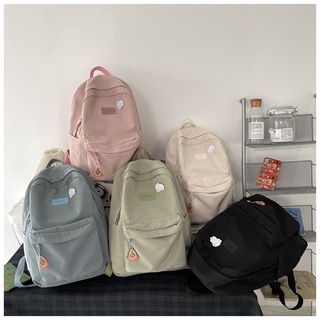 Balo Trơn Basic Ulzzang Màu Pastel B05