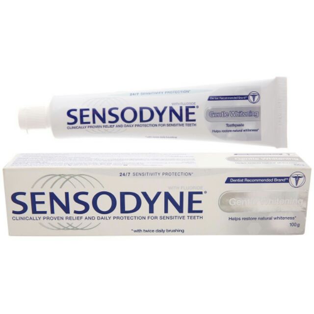 Kem đánh răng SENSODYNE trắng sáng tự nhiên