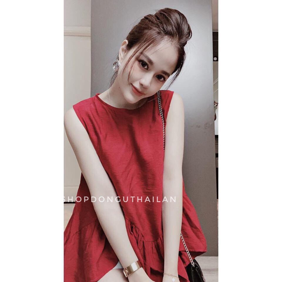 Set đũi áo đỏ bèo mix quần sooc trắng siêu xinh | BigBuy360 - bigbuy360.vn