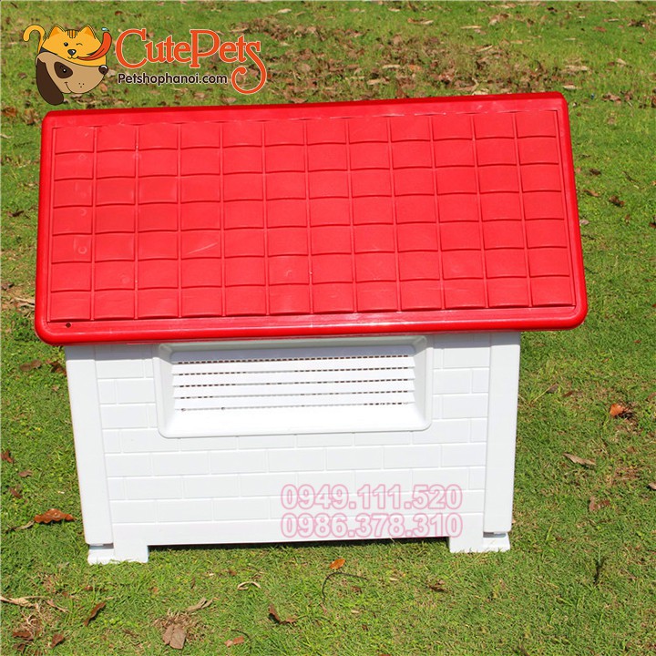 Nhà chuồng nhựa KENNEL cho chó không han gỉ thấm nước- Petshophanoi