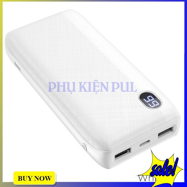 Pin sạc dự phòng Hoco j53a 20000mah 2 cổng có đèn led