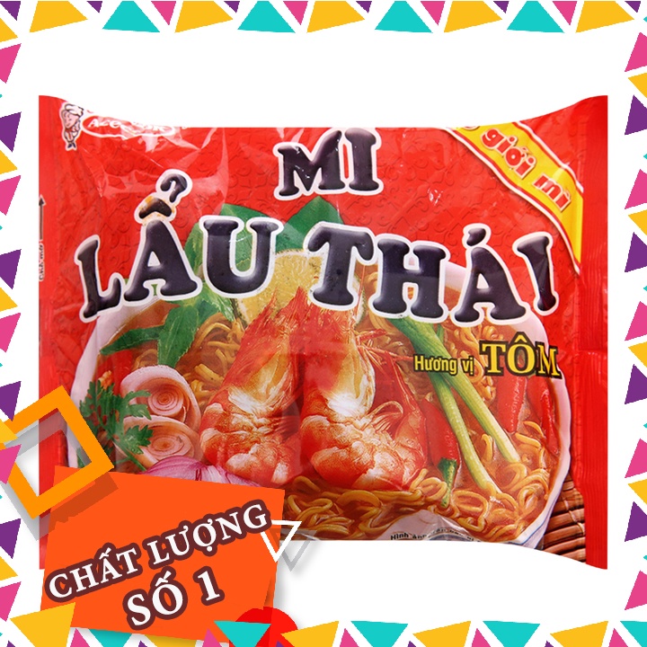 [ TỔNG KHO ] Mì Acecook lẩu thái tôm 80g - Mua Sắm Giá Rẻ - SS0374