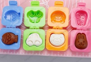 Set khuôn bento 6 chiếc cho bé