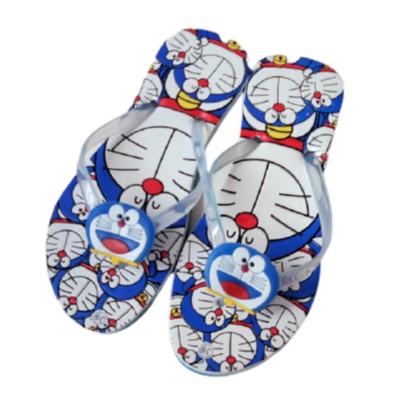 Dép Xỏ Ngón In Hình Doraemon 3d Size 36 / 40 Cho Nữ