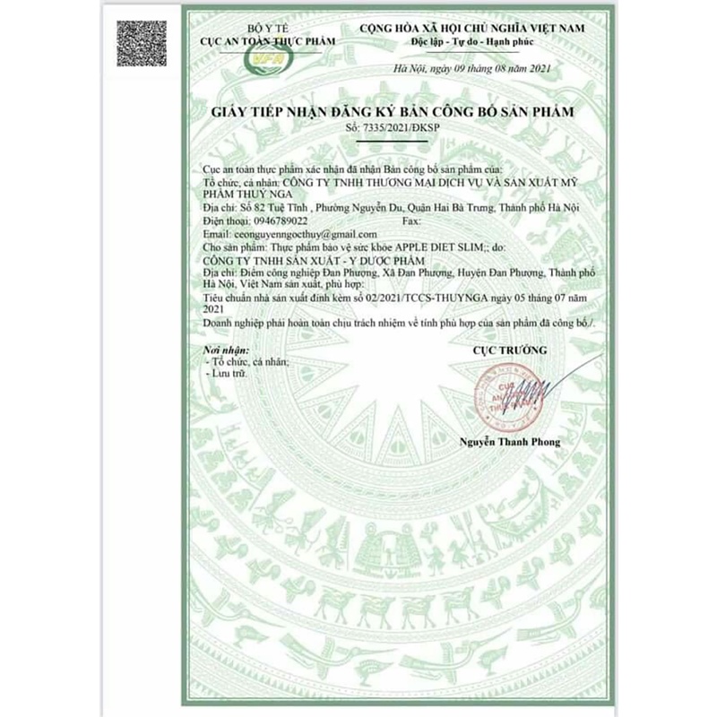 Thạch Táo Nấm Men Hemia Apple Diet Slim chính hãng hộp 10 gói - 8936093380014