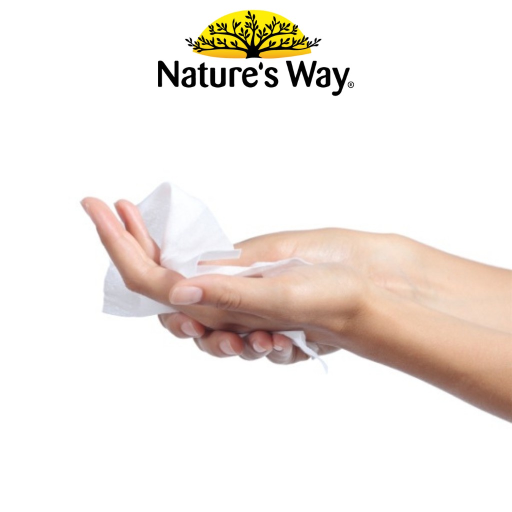 Khăn Giấy Ướt Nature's Way Không Mùi, An Toàn Cho Da Của Bé Cao Cấp