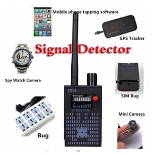 Máy phát hiện thiết bị nghe lén dò tìm định vị GPS G318 - hàng cao cấp ☘️ FREESHIP ☘️