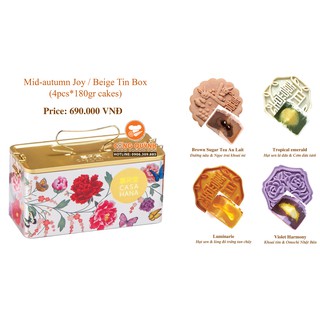 Bánh Trung Thu Casahana 2020 Mid-Autumn Joy Hồng