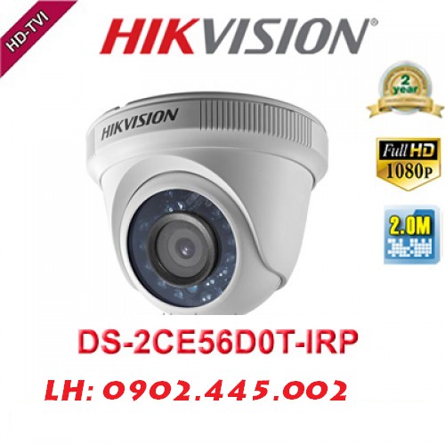 CAMERA HIKVISION 2MP DS-2CE56D0T-IRP chính hãng