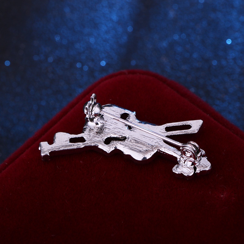 EFAN Hàng Mới Về Ghim Cài Áo Hình Đàn Violin Ghi Ta Cổ Điển Thời Trang Hàn Quốc Dành Cho Nam Nữ