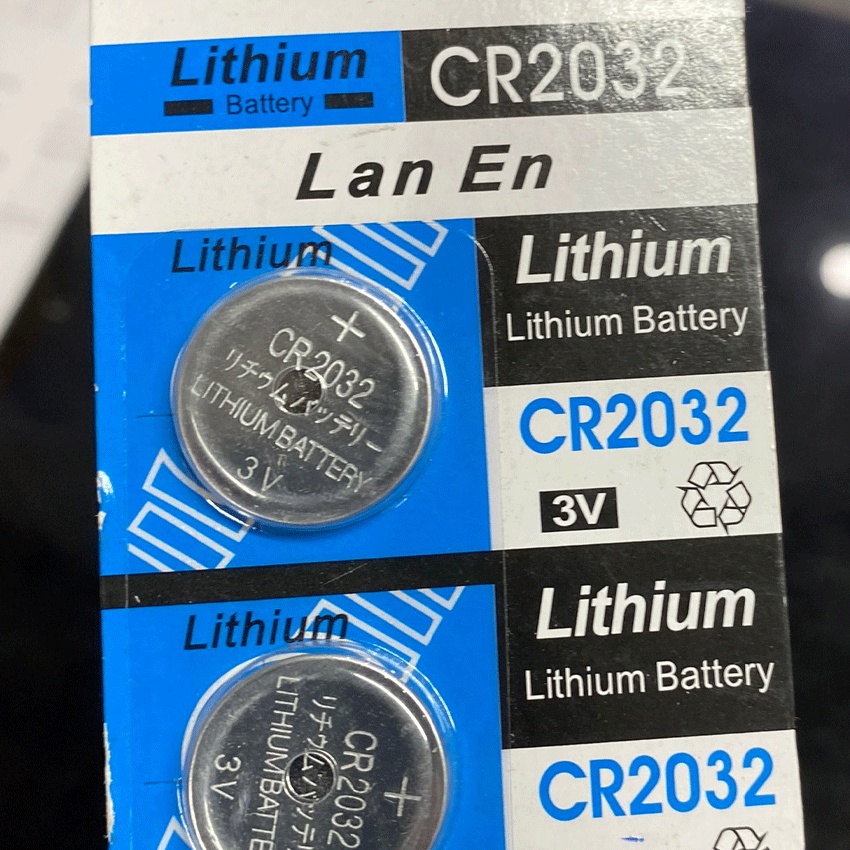 Vỉ 5 viên pin cúc áo CR2032 Lithium Battery 3V