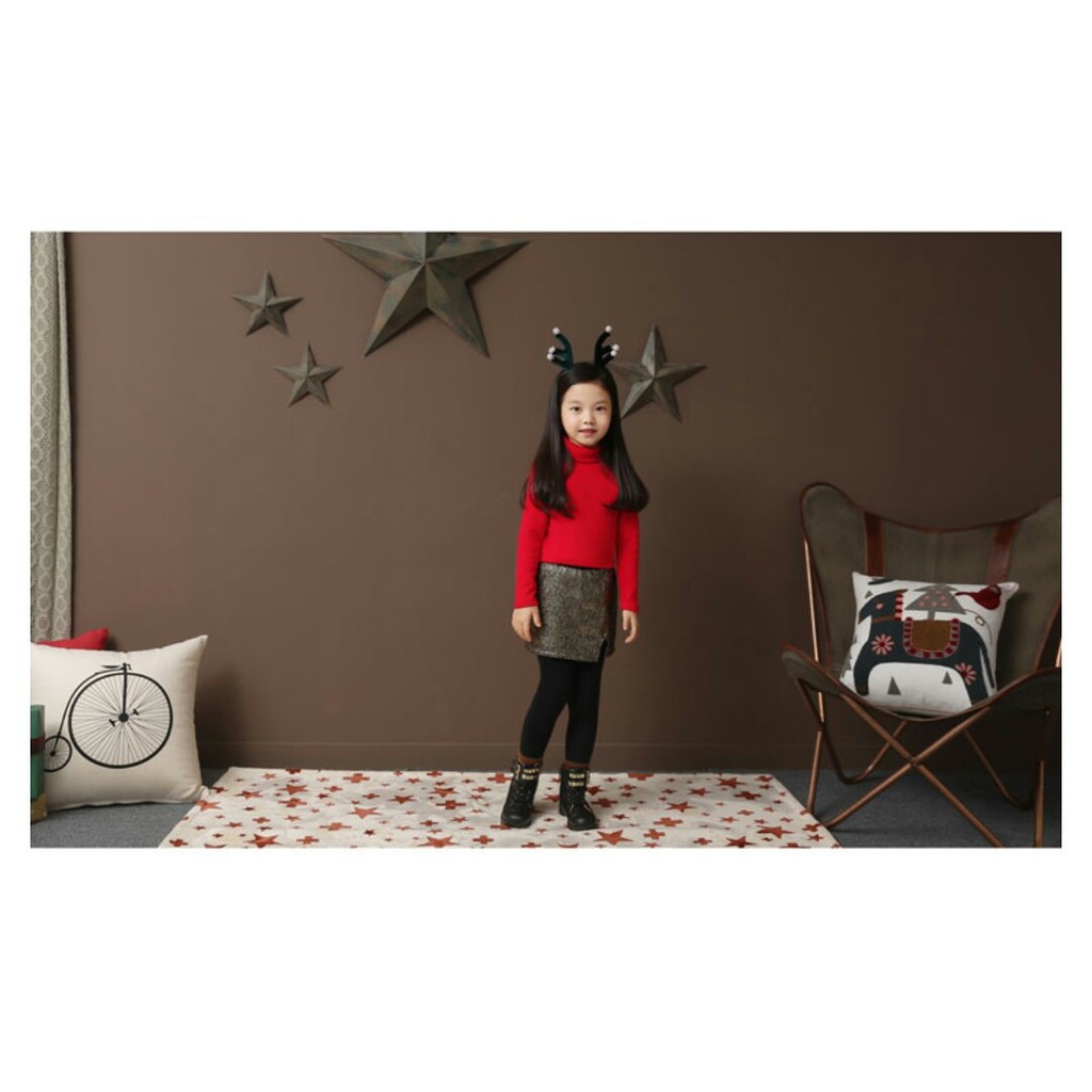 áo thun nỉ cổ lọ cho bé