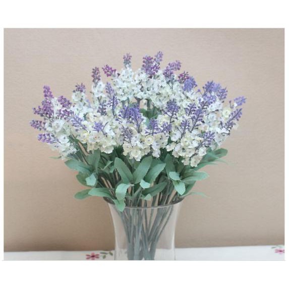 Nhánh Hoa Lavender Giả Nhân Tạo PHUBB DC085