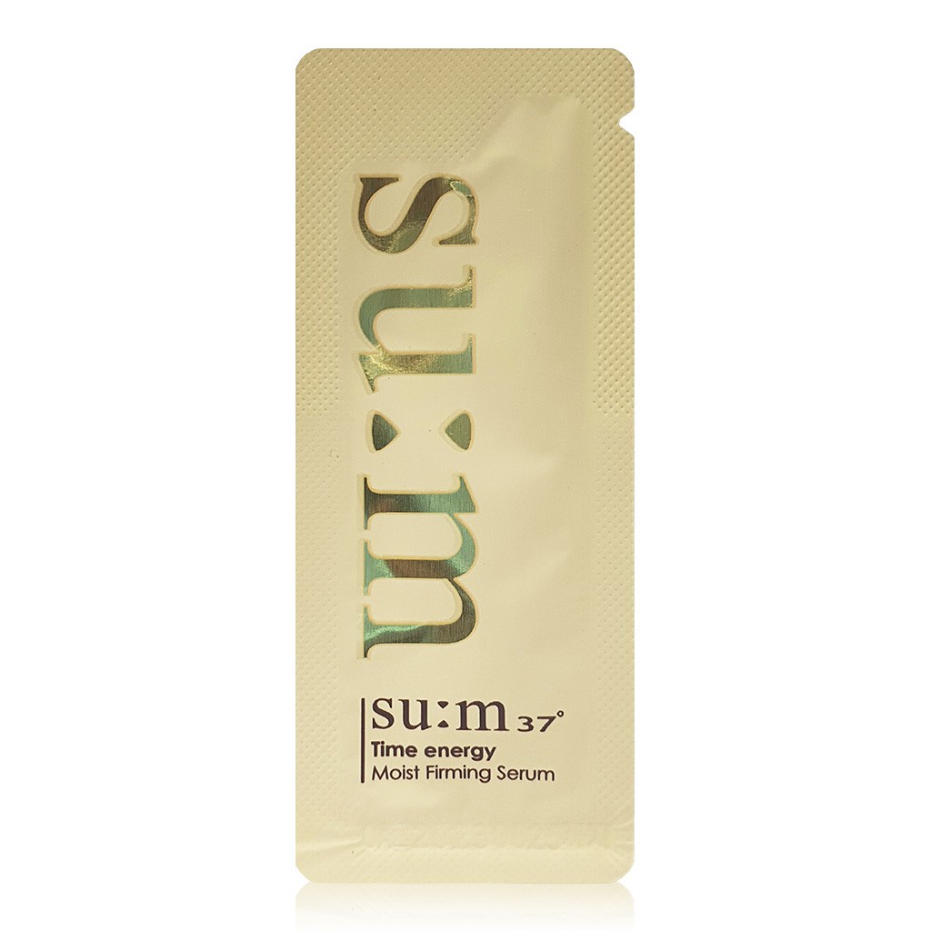 Gói Serum chống lão hóa, dưỡng da sáng bóng mịn màng -  su:m 37 Time Energy Moist Firming Serum Sample 1ml