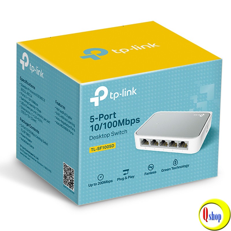 Bộ Chia mạng 5 cổng TP-Link SF1005D Chính hãng