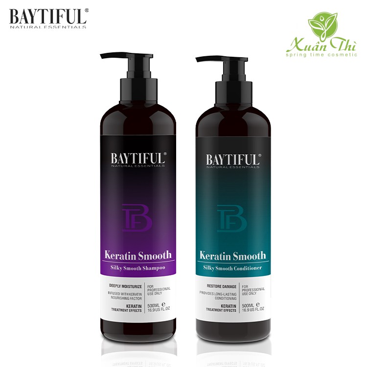 Dầu Xả Mềm Mượt BAYTIFUL Keratin Silky Smooth 500ml