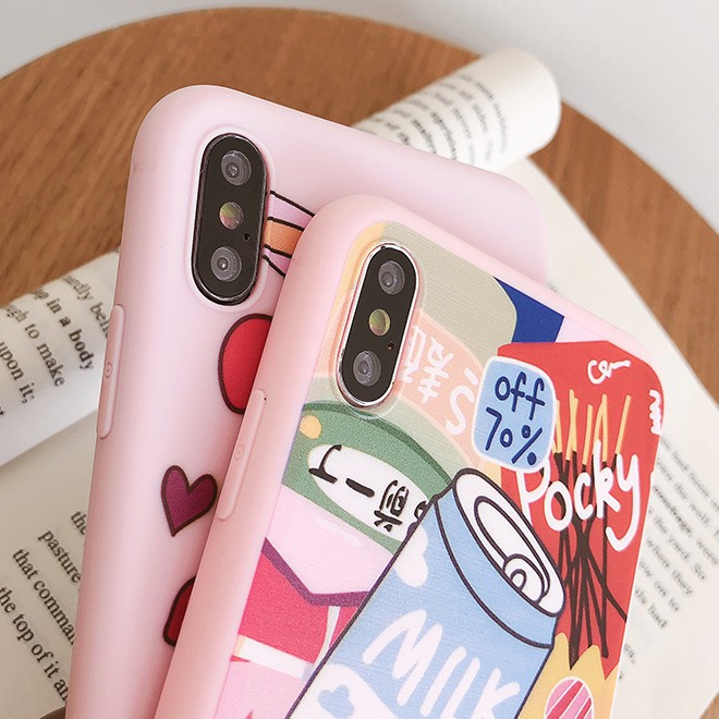 Ốp lưng iphone Cat's life TPU trơn dẻo mềm 5/5s/6/6plus/6s/6splus/7/7plus/8/8plus/x/xr/xs/11/12/pro/max/plus/promax