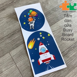 Hình dán trang trí busy board, bảng bận rộn