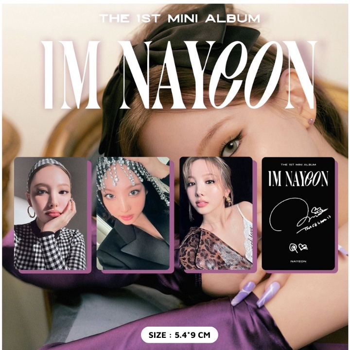 SET CARD ALBUM IM NAYEON - TWICE - VER YEON