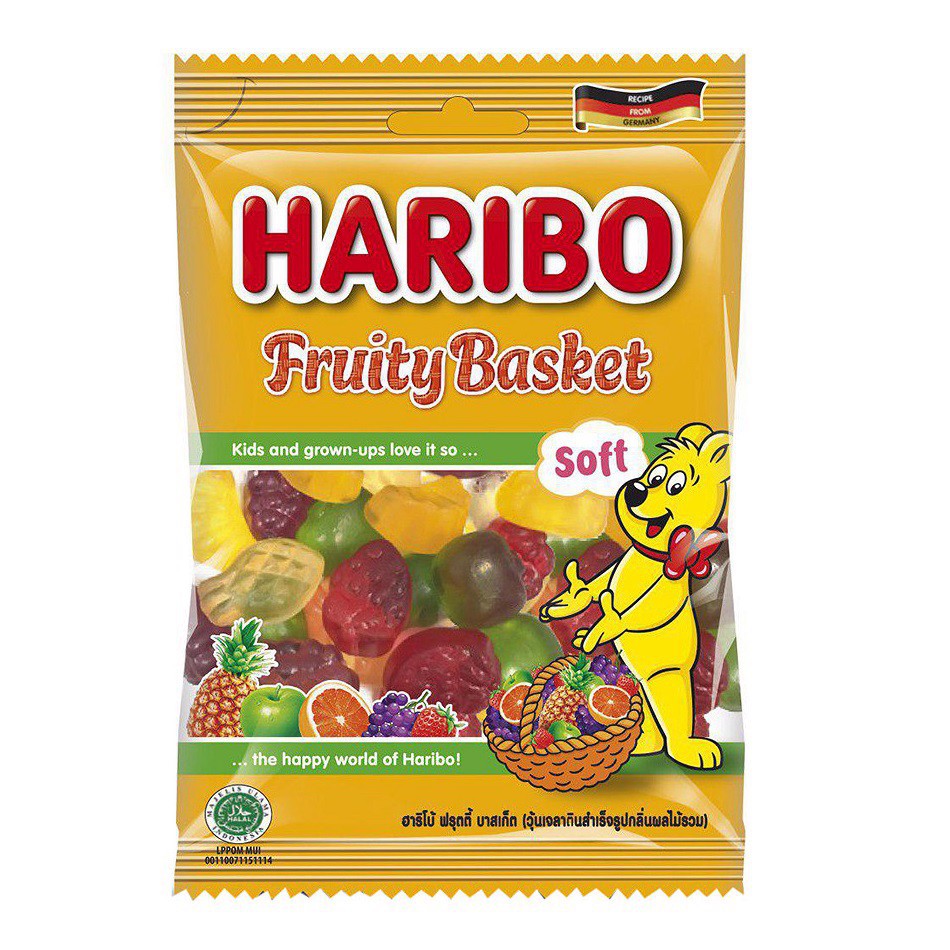 (8 loại) Kẹo Dẻo Haribo Gói 80gr