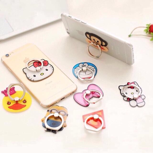 Nhẫn iRing Giá Đỡ Điện Thoại Hình Kute