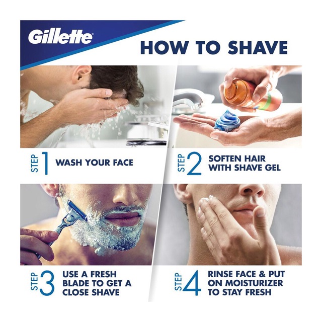 Gel cạo râu Gillette Series Moisturizing Hydratant Humectante 198g