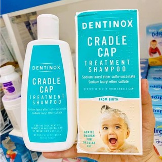 Dầu gội trị cứt trâu Dentinox của Anh 125ml