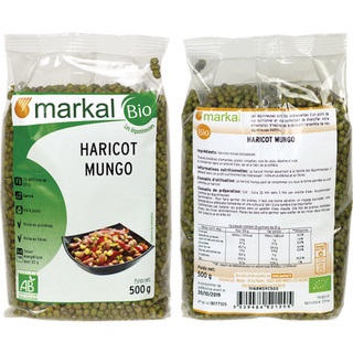 Đậu xanh hữu cơ Markal 500g