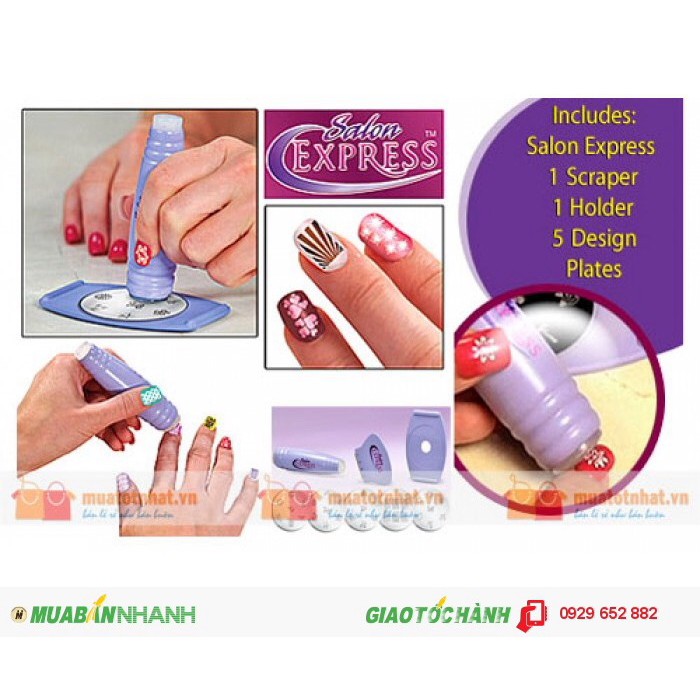 FREESHIP ĐƠN 99K_Xả Bộ Vẽ Móng Tay Siêu Tốc Salon Express