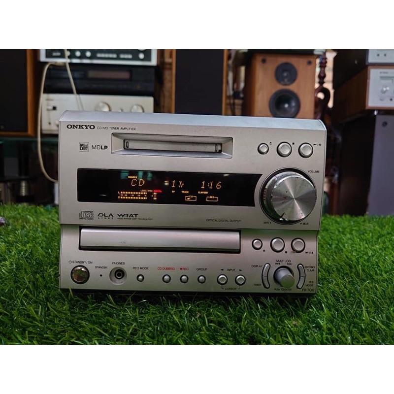 Cục dàn mini cao cấp onkyo 7GX nguyên bản chạy tốt, hình thức đẹp