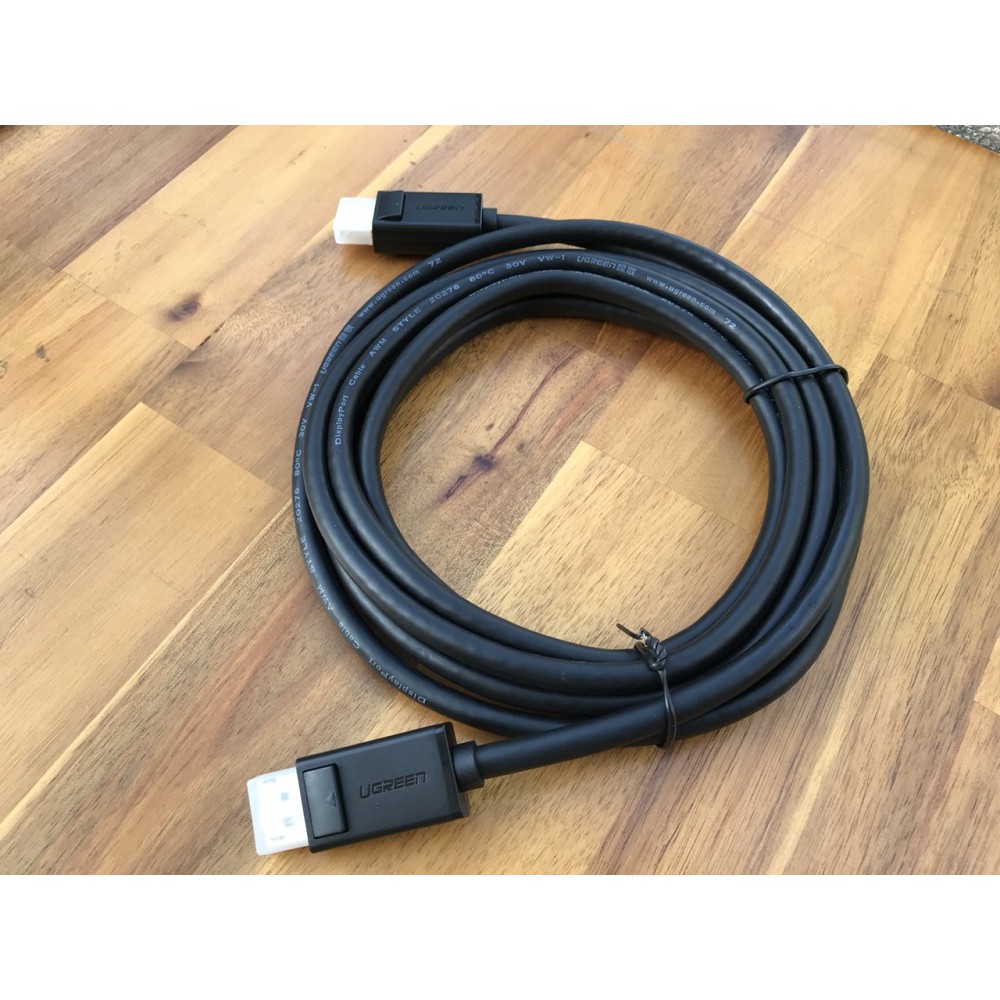 Cáp Displayport To Displayport dài 3M Ugreen 10212