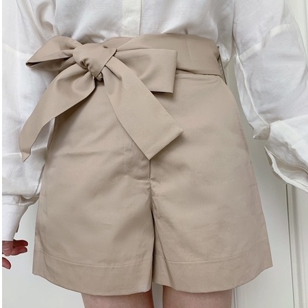 Nosbyn - Quần Nữ Khaki Kèm Thắt Lưng