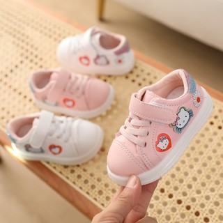 Giày Trẻ Em Cho Bé Gái Quai Ngang Dáng Thể Thao Từ 0 - 4 Tuổi ( A6-kity )