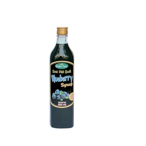 siro golden farm việt quất xanh 520ml