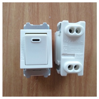 Hạt Công tắc điện Panasonic 16A 250V - Dòng FULL-COLOR Chính hãng