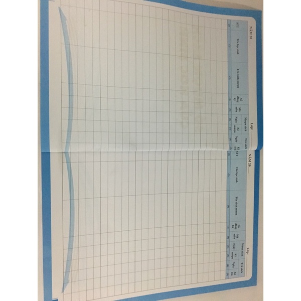 Sổ Mượn Của Học Sinh