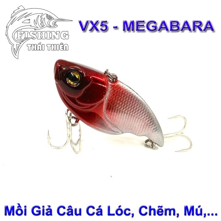 Mồi Giả Câu Cá VX5 5cm, 12g Chuyên Câu Lure Cá Lóc, Chẽm, Mú,  Siêu Nhạy Với Các Loại Cá Săn Mồi