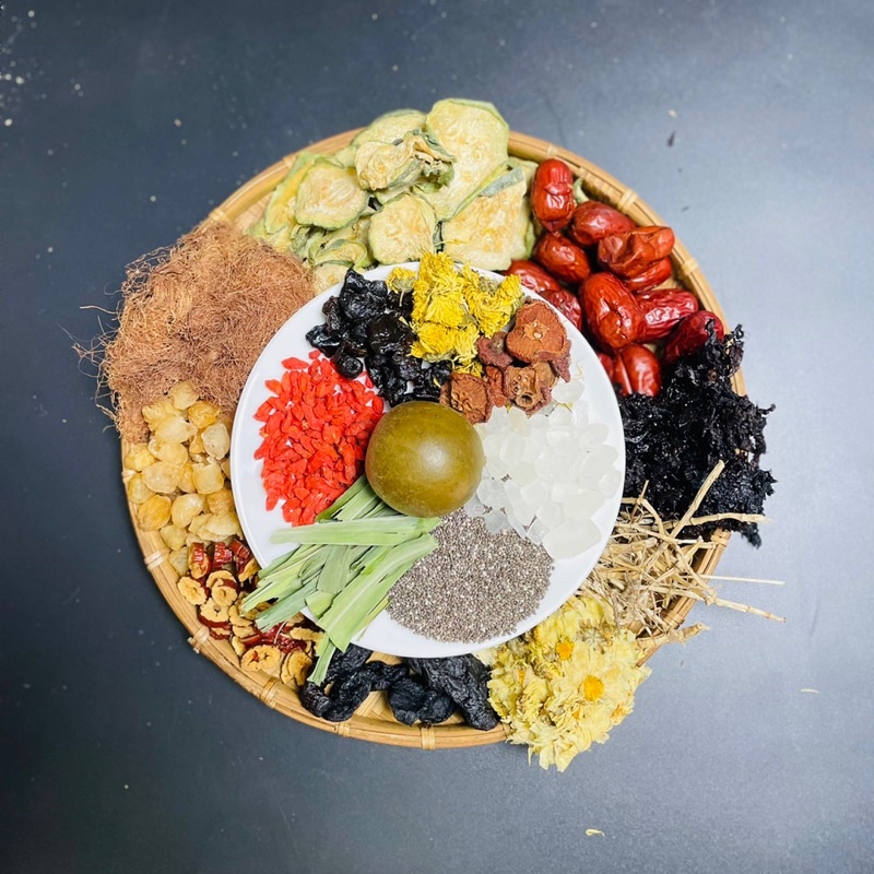 Combo Nguyên Liệu Nấu 𝐒𝐚̂𝐦 𝐁𝐢́ Đ𝐚𝐨  ~250gr  𝐒𝐞𝐭 𝐍𝐚̂́𝐮 𝐒𝐚̂𝐦 𝐁𝐢́ Đ𝐚𝐨 15 vị ☘️𝐅𝐑𝐄𝐄𝐒𝐇𝐈𝐏