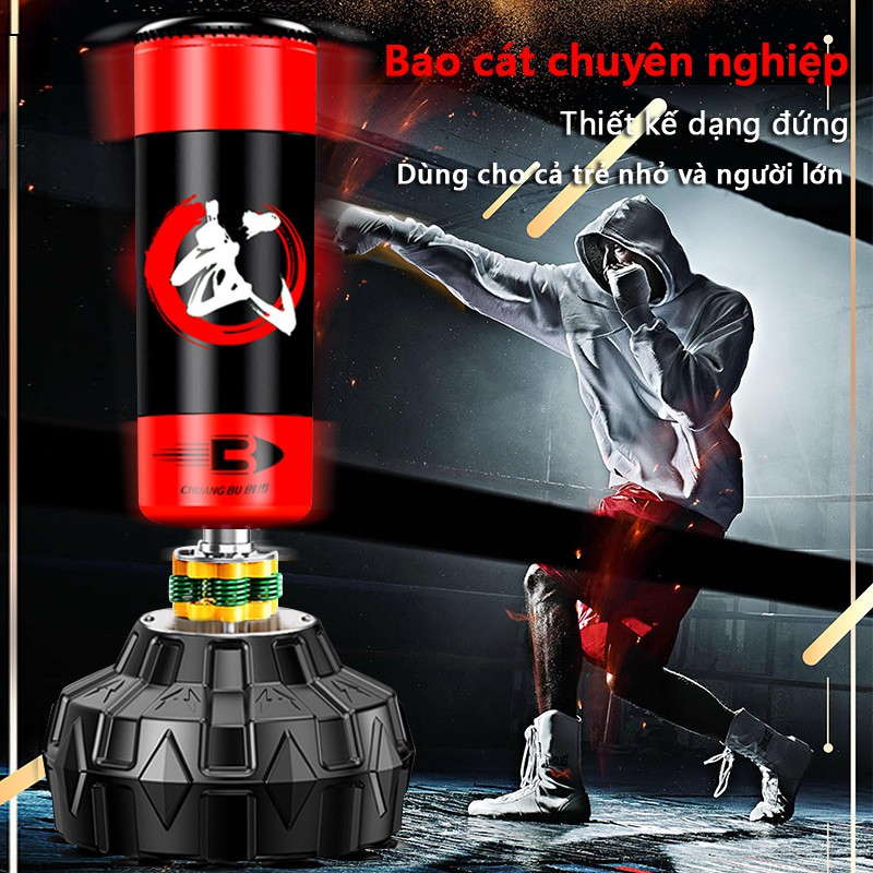 Bao cát boxing lật đật đấm bốc Bao cát dùng tại nhà người lớn trẻ em dụng cụ tập gym