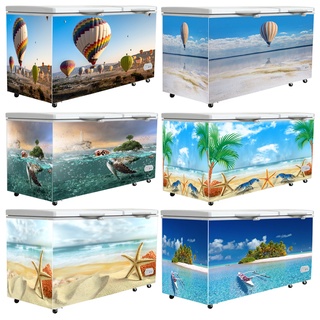Decal chống thấm cao cấp dành riêng cho tủ đông- Tủ Sanaky 410L