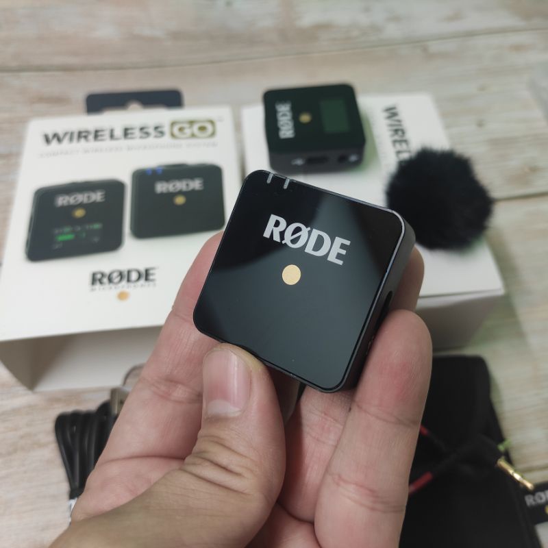 Micro không dây Rode Wireless Go - Mic cài áo Rode Wireless Go