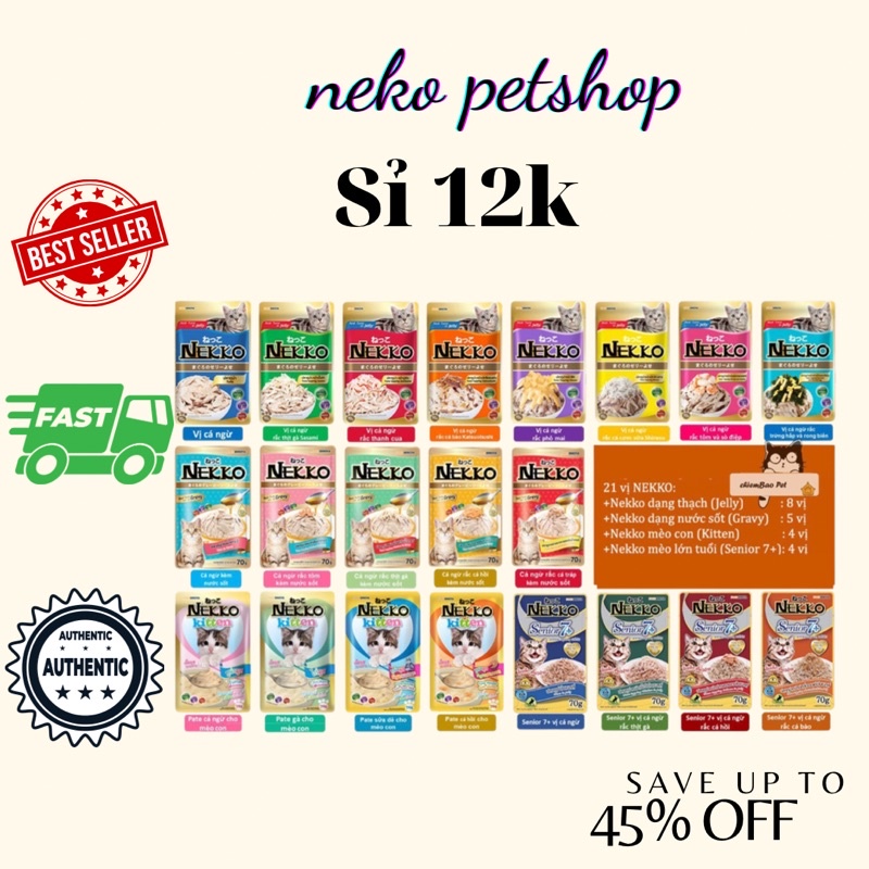 Link sỉ pate nekko cho mèo siêu rẻ nhận sỉ sll